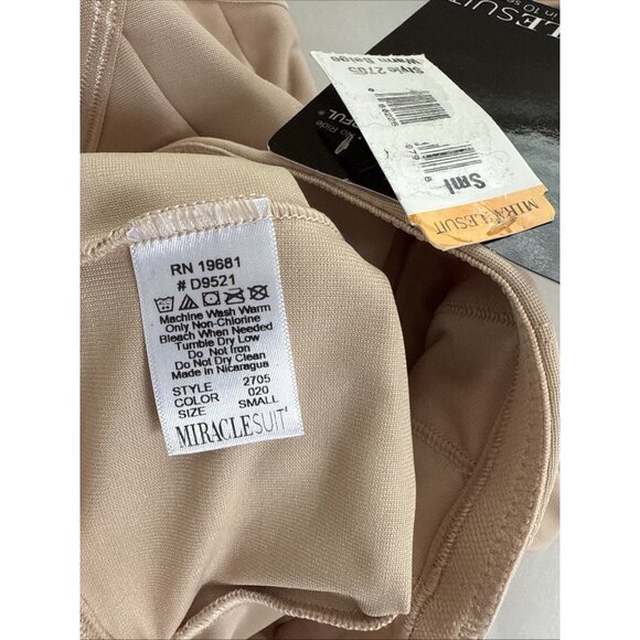 Miraclesuit Size Small Nude Extra Firm Control Wonderful Edge Hi-Waist Shapewear - Picture 6 of 6